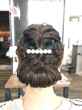 結婚式・お呼ばれ・ヘアセット