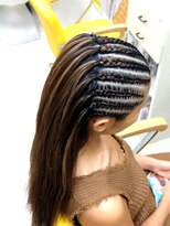エクステ専門店ミキ 横浜店(MIKI)&nbsp;コーンロウ＃横浜人毛エクステ専門店MIKI