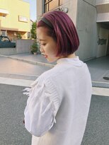 カフネ(CAFUNE)&nbsp;ピンクバイオレット　ボブヘア