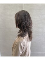 ボネッカ 鶴見(BONECCA)&nbsp;ミディアムウルフ　　　#片岡美里