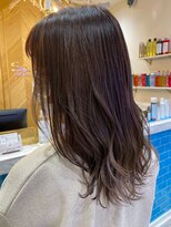 シー バイ ロンド 新宿(Sea by Lond)&nbsp;【藤原三知代】ハイライトカラーのココアブラウン