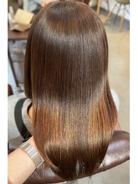 ダブル(W) つやつやストレート