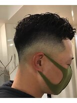 ネクサスアンドコー 錦糸町店(NEXUS&Co.)&nbsp;フェード×コールドパーマ　［錦糸町］<理容室>［Men's］