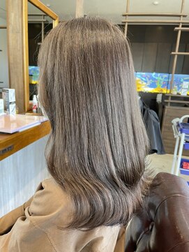 ラ メール ヘア デザイン(La mer HAIR DESIGN) パープルブラウン