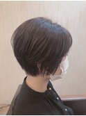 お手入れ簡単ショートボブ