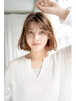 マグノリア オモテサンドウ(MAGNOLiA Omotesando)&nbsp;柔らかエアウェーブで大人かわいいフェザーバングフレアボブ