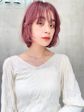 ロロ(ro-ro) 【恵比寿ro-ro】bob×ピンクベージュ