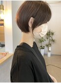 丸み縮毛矯正×丸みショート