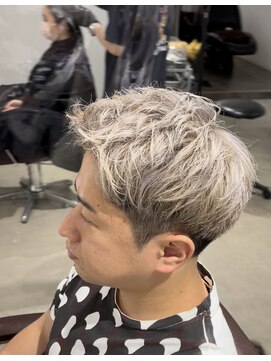 サルファ ヘアデザイン 名古屋 丸の内(S.ALPHA HAIR DESIGN) メンズハイトーン