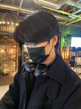 ノラ ヘアーサロン(NORA HAIR SALON) ナチュラルセンターパート