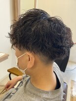 アリラドゥエ(ALiLa Due)&nbsp;カット＋メンズパーマ×波打ちツイストスパイラル