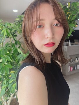 フラッグヘア 新宮店(Flag HAIR) 外ハネボブ　コンパクトボブ