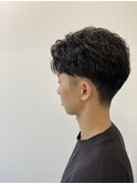 クセを活かしたパーマスタイル