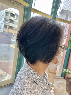 エイムコーゾー美容室(AiM KOZO) ミセスショートボブ/Ju