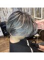 ヘアーアンドリラックス 十日市場店(hair & relax y-21)&nbsp;白髪があってもメンズバレイヤージュカラーでオシャレに
