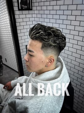 トップバイスリーナイン(TOP by THREE NINE) オールバック