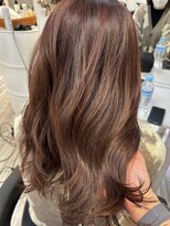 フラバー(flover)&nbsp;ブリーチなしピンクブラウン~20代30代40代【miyabi】