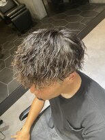 ラグシス ザ バックルーム(LUXIS THE BACK ROOM) 前下がりツイスパ【立川/メンズ】