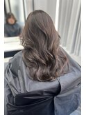 アッシュブラウンカラー【韓国ヘア 大阪 梅田】