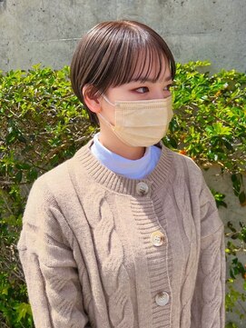 デビュー 沖縄泡瀬店(Debut) 前髪/アンブレラカラー/こなれミディ/イメチェン/ウェーブパーマ