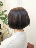 艶感 ラベンダーアッシュ レイヤー ショート ボブ uiic 中平鮎歌