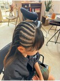 コーンロウハーフ