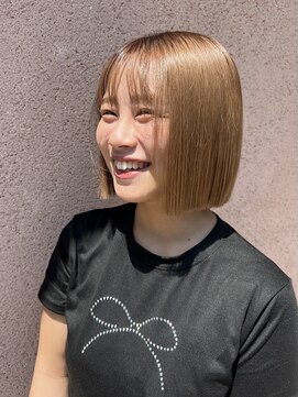 アルファサリダ(ALPHA SALIDA) 切りっぱなしミニボブ