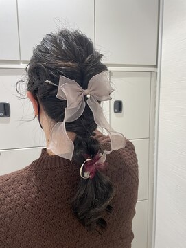 ケンジ 平塚 アネッタ(KENJE annetta) アレンジヘア【結婚式】