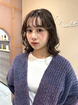 メルト 西梅田店(melt) #ニュアンスパーマ#ボブパーマ