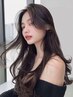 前髪Cut+髪質改善レブーイルミナカラー+選べるケア ￥8480【梅田】