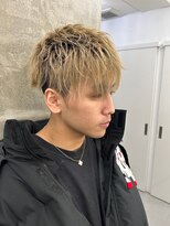 メンズサロン キング 梅田店(Men’s salon K!ng)&nbsp;波巻きツイストスパイラルパーマ/フェザーパーマ/眉毛/メンズ