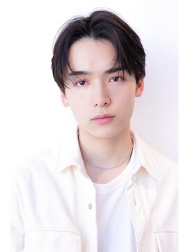 ハバナ 新宿(HAVANA) ソフトツーブロック/刈り上げ/センターパート/ツイスト/ビジネス