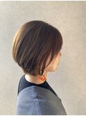 肌なじみの良いショートボブ