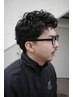 ピンパーマ・ショートスタイルパーマ【スパイキーショート】