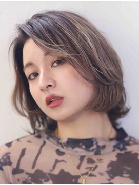 セッテ 学芸大学店(Sette) ダブルカラー大人ボブ　　　　　　学芸大学