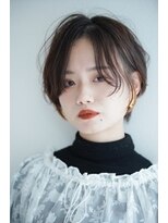 ヘアーアンドメイク サワ 天神店(Sawa)&nbsp;耳かけショートスタイル