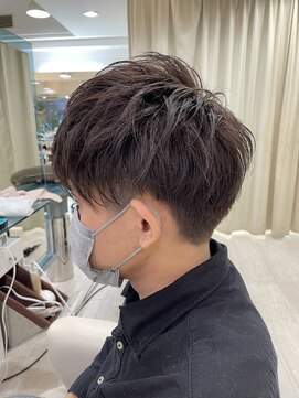 クオーター(QUARTER) 秋冬メンズツーブロックショートクール