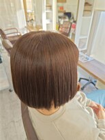 ファイン 三笠店(Fine)&nbsp;ナチュラルなアッシュベージュボブ＊