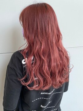 セイル(Sail) 【艶色】チェリーピンクロングアプリコットオレンジ