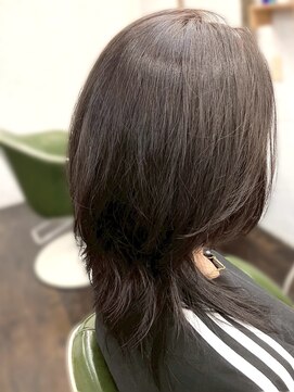 ハテナ(hatena) 重×軽セミディウルフ