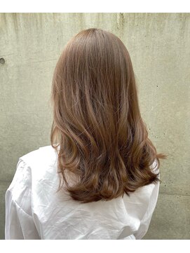 ロンドアベニール 北千住(Lond avenir) 暗めカラー/姫カットレイヤー/マロンベージュ/くすみベージュ