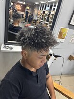 ブルーオーシャン 大牟田店(BlueOcean)&nbsp;ジェットスタイル×ツイストパーマ