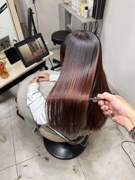 ボクノ 2号店(bokuno) カラーも同時施術可能 髪質改善矯正