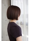 柔らかな艶をまとう上品ショートボブ【吉祥寺】