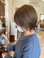 パル バイ ラベスト(Pal by lovest)&nbsp;グレージュ×ショートボブ