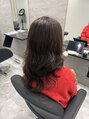 アグ ヘアー ベルス 大谷店(Agu hair BELLUS) 毎朝のスタイリングが楽になるコテ巻き風パーマ!