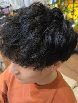 メンズパーマもおすすめ！再現性の高いカット技術で朝が楽になる！ON/OFFどちらもキマるスタイルに★