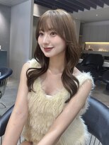 ロンド ロワール 門前仲町(Lond Loire)&nbsp;韓国レイヤーカット/くびれ巻き/前髪顔周り/セミディ[門前仲町]