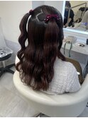 ハーフツイン/ツインテール/ヨシンモリ/カチモリ/ヘアメ