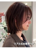 アビーファイブ(ABBEY 5) 大人ボブ銀座レイヤーカット有楽町ミディアムボブベージュ